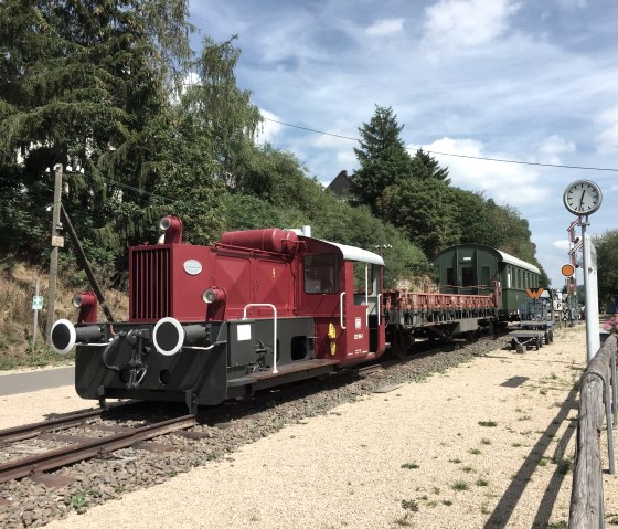 Start des Enz-Radwegs: der alte Bahnhof in Pronsfeld, © Eifel Tourismus GmbH, D. Ketz