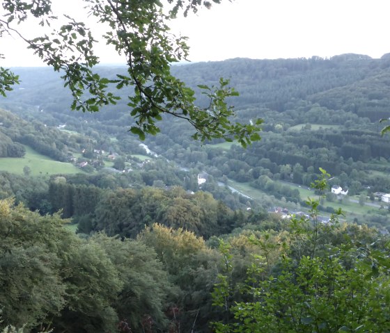 Blick über das Sauertal bei Bollendorf von der Ossenlay, © Elke Wagner, Felsenland Südeifel Tourismus GmbH