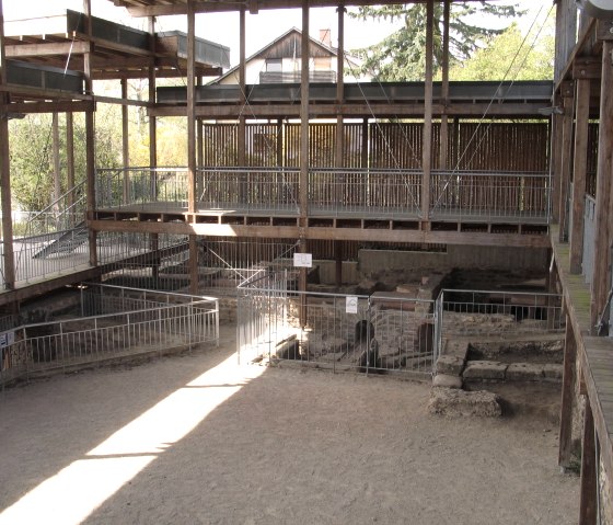 Hauptraum der Römischen Villa Bollendorf, © Felsenland Südeifel Tourismus GmbH