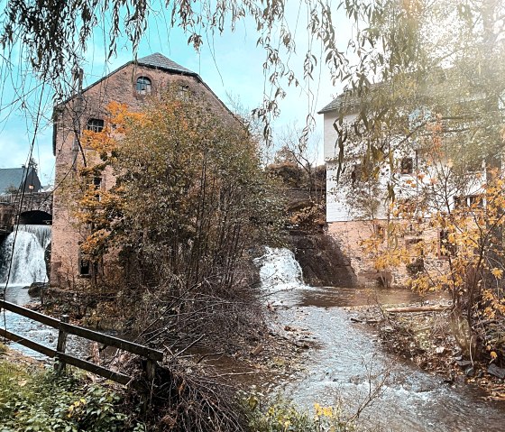 Wasserfälle im Stadtpark, © Felsenland Südeifel Tourismus GmbH, AC Krebs