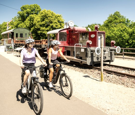 Eisenbahnmuseum in Pronsfeld am Eifel-Ardennen-Radweg, © Eifel Tourismus GmbH, Dominik Ketz