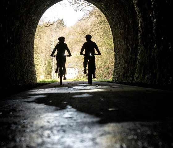 Passer le tunnel à Neuerburg, © Eifel Tourismus GmbH, Dominik Ketz