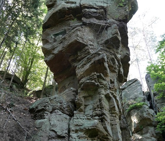 Felsformation Predigtstuhl/Grüne Hölle Bollendorf, © Felsenland Südeifel Tourismus GmbH, Elke Wagner