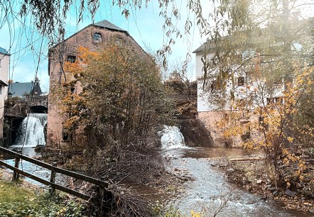 Wasserfälle im Stadtpark, © Felsenland Südeifel Tourismus GmbH, AC Krebs