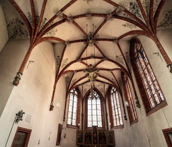 Interior view of St. Nicholas, © Eifel Tourismus GmbH / Dominik Ketz