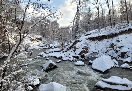 Hängebrücke über die Irreler Wasserfälle, © Felsenland Südeifel Tourismus GmbH