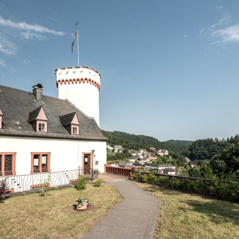 Lehnshaus Neuerburg achteraanzicht, © Eifel Tourismus GmbH, Dominik Ketz