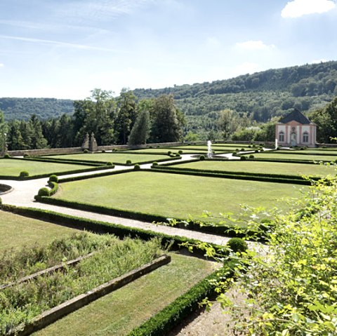 Französischer Garten, Schloß Weilerbach, © V. Teuschler