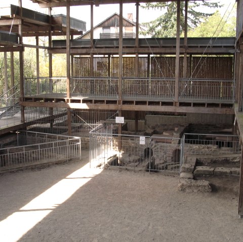 Hauptraum der Römischen Villa Bollendorf, © Felsenland Südeifel Tourismus GmbH